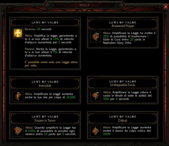 laws of valor